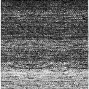 Homeroots 3' Beige Ivory And Brown Ombre Washable Area Rug – Perfect For Indoor & Outdoor Spaces, Durable Design 9' X 12' Polyester 586910