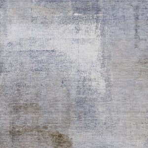 Homeroots 3' Abstract Brown Beige And Ivory Washable Area Rug For Indoor And Outdoor Spaces, Durable Style 8' X 10' Polyester 586921