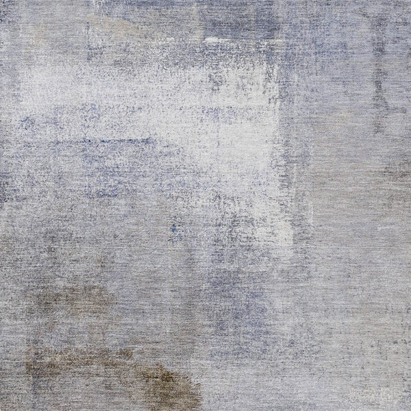 Homeroots 3' Abstract Brown Beige And Ivory Washable Area Rug For Indoor And Outdoor Spaces, Durable Style 8' X 10' Polyester 586921