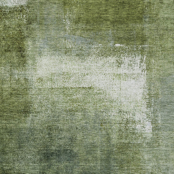 Homeroots 3' Abstract Brown Beige And Ivory Washable Area Rug For Indoor And Outdoor Spaces, Durable Style 3' X 5' Polyester 586924