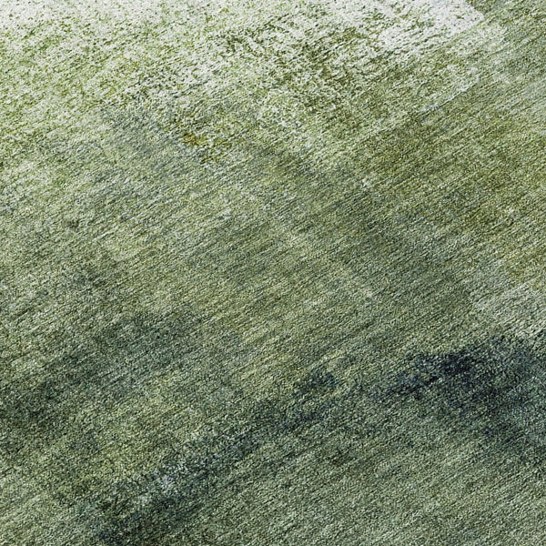 Homeroots 3' Abstract Brown Beige And Ivory Washable Area Rug For Indoor And Outdoor Spaces, Durable Style 8' Round Polyester 586926