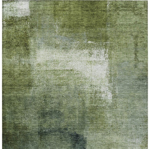 Homeroots 3' Abstract Brown Beige And Ivory Washable Area Rug For Indoor And Outdoor Spaces, Durable Style 8' X 10' Polyester 586927