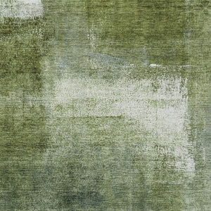 Homeroots 3' Abstract Brown Beige And Ivory Washable Area Rug For Indoor And Outdoor Spaces, Durable Style 8' X 10' Polyester 586927