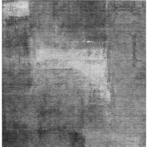 Homeroots 3' Abstract Brown Beige And Ivory Washable Area Rug For Indoor And Outdoor Spaces, Durable Style 8' X 10' Polyester 586933