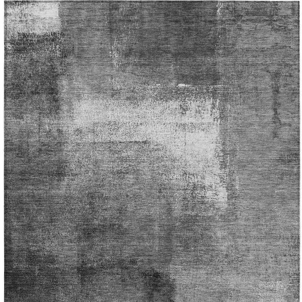 Homeroots 3' Abstract Brown Beige And Ivory Washable Area Rug For Indoor And Outdoor Spaces, Durable Style 8' X 10' Polyester 586933