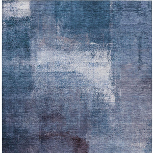 Homeroots 3' Abstract Brown Beige And Ivory Washable Area Rug For Indoor And Outdoor Spaces, Durable Style 3' X 5' Polyester 586936