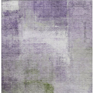 Homeroots 3' Abstract Brown Beige And Ivory Washable Area Rug For Indoor And Outdoor Spaces, Durable Style 5' X 8' Polyester 586943