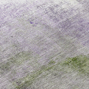 Homeroots 3' Abstract Brown Beige And Ivory Washable Area Rug For Indoor And Outdoor Spaces, Durable Style 8' Round Polyester 586944