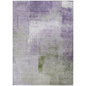 Homeroots 3' Abstract Brown Beige And Ivory Washable Area Rug For Indoor And Outdoor Spaces, Durable Style 10' X 14' Polyester 586947