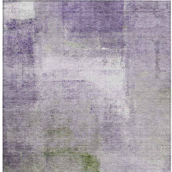 Homeroots 3' Abstract Brown Beige And Ivory Washable Area Rug For Indoor And Outdoor Spaces, Durable Style 10' X 14' Polyester 586947