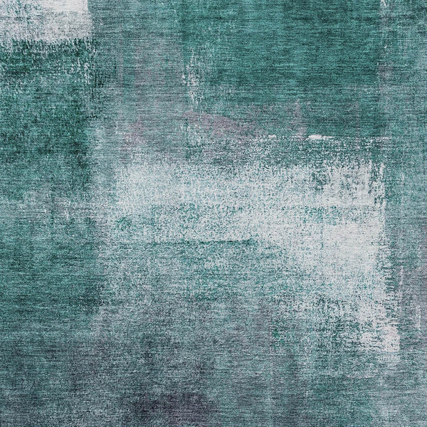 Homeroots 3' Abstract Brown Beige And Ivory Washable Area Rug For Indoor And Outdoor Spaces, Durable Style 3' X 5' Polyester 586948