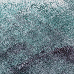 Homeroots 3' Abstract Brown Beige And Ivory Washable Area Rug For Indoor And Outdoor Spaces, Durable Style 8' Round Polyester 586950