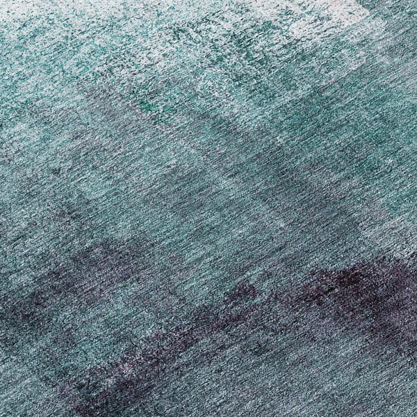 Homeroots 3' Abstract Brown Beige And Ivory Washable Area Rug For Indoor And Outdoor Spaces, Durable Style 8' Round Polyester 586950