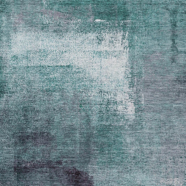 Homeroots 3' Abstract Brown Beige And Ivory Washable Area Rug For Indoor And Outdoor Spaces, Durable Style 9' X 12' Polyester 586952