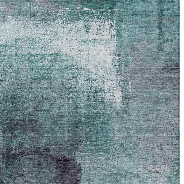 Homeroots 3' Abstract Brown Beige And Ivory Washable Area Rug For Indoor And Outdoor Spaces, Durable Style 10' X 14' Polyester 586953