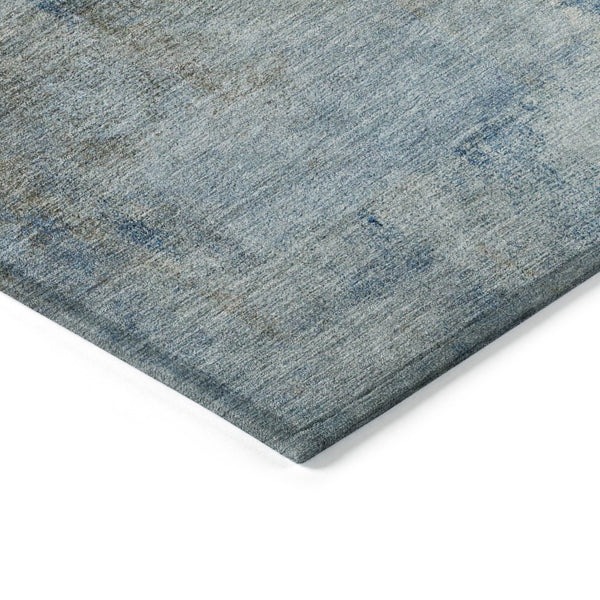 Homeroots 3' Abstract Brown Beige And Ivory Washable Area Rug For Indoor And Outdoor Spaces, Durable Style 8' X 10' Polyester 586957