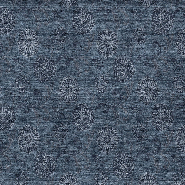 Homeroots 3' Brown And Beige Floral Washable Area Rug – Perfect For Indoor And Outdoor Spaces, Durable Design 5' X 8' Polyester 586967