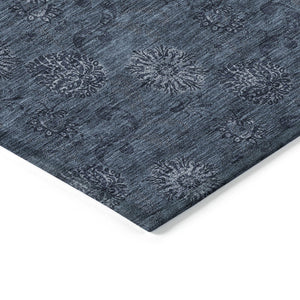 Homeroots 3' Brown And Beige Floral Washable Area Rug – Perfect For Indoor And Outdoor Spaces, Durable Design 10' X 14' Polyester 586971