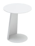 Sunny Isles Side Table White 704020 Zuo Modern