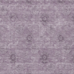 Homeroots 3' Gold Floral Washable Area Rug - Durable Indoor Outdoor Accent For Living Room, Patio & More 9' X 12' Polyester 587006