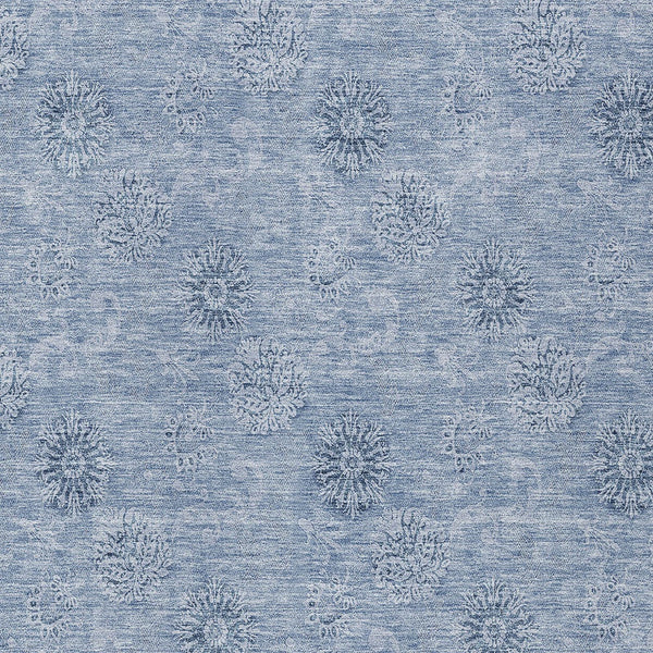 Homeroots 3' Gold Floral Washable Area Rug - Durable Indoor Outdoor Accent For Living Room, Patio & More 3' X 5' Polyester 587020