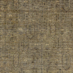 Homeroots 3' Brown And Beige Southwestern Area Rug - Stylish Washable Indoor Outdoor Design For Any Space 8' X 10' Polyester 587035