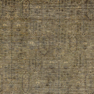 Homeroots 3' Brown And Beige Southwestern Area Rug - Stylish Washable Indoor Outdoor Design For Any Space 10' X 14' Polyester 587037