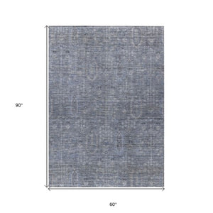 Homeroots 3' Brown And Beige Southwestern Area Rug - Stylish Washable Indoor Outdoor Design For Any Space 5' X 8' Polyester 587039