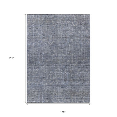 Homeroots 3' Brown And Beige Southwestern Area Rug - Stylish Washable Indoor Outdoor Design For Any Space 9' X 12' Polyester 587042