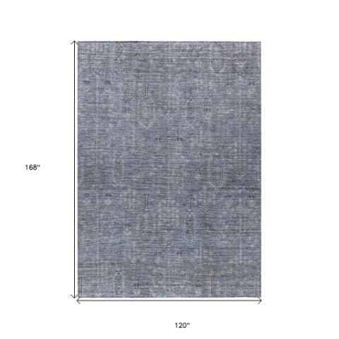 Homeroots 3' Brown And Beige Southwestern Area Rug - Stylish Washable Indoor Outdoor Design For Any Space 10' X 14' Polyester 587043