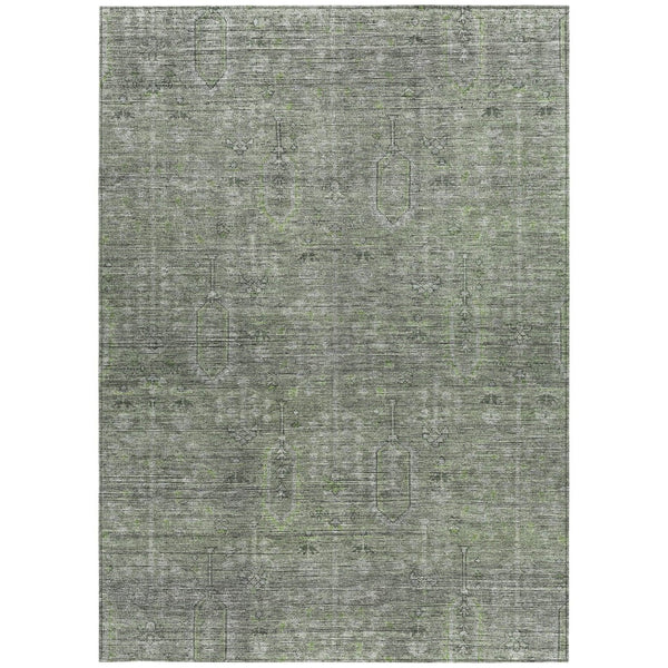 Homeroots 3' Brown And Beige Southwestern Area Rug - Stylish Washable Indoor Outdoor Design For Any Space 8' X 10' Polyester 587047