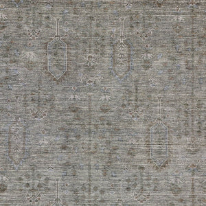 Homeroots 3' Brown And Beige Southwestern Area Rug - Stylish Washable Indoor Outdoor Design For Any Space 8' X 10' Polyester 587053