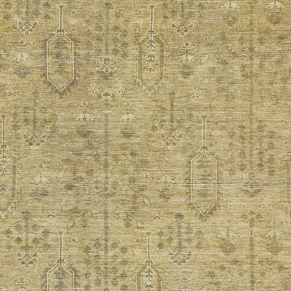 Homeroots 3' Brown And Beige Southwestern Area Rug - Stylish Washable Indoor Outdoor Design For Any Space 8' X 10' Polyester 587059