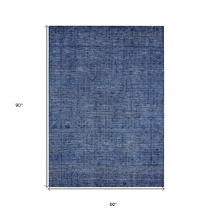 Homeroots 3' Brown And Beige Southwestern Area Rug - Stylish Washable Indoor Outdoor Design For Any Space 5' X 8' Polyester 587069