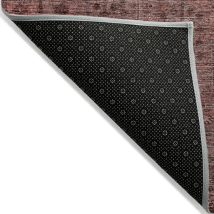 Homeroots 3' Brown And Beige Southwestern Area Rug - Stylish Washable Indoor Outdoor Design For Any Space 3' X 5' Polyester 587074