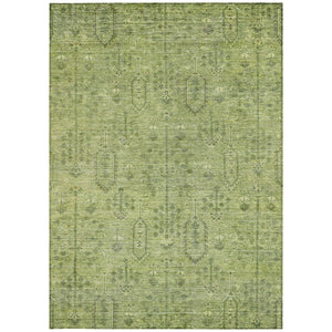 Homeroots 3' Brown And Beige Southwestern Area Rug - Stylish Washable Indoor Outdoor Design For Any Space 5' X 8' Polyester 587081