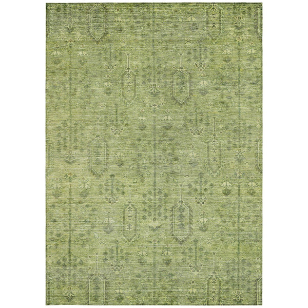 Homeroots 3' Brown And Beige Southwestern Area Rug - Stylish Washable Indoor Outdoor Design For Any Space 5' X 8' Polyester 587081