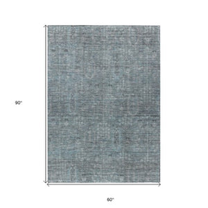 Homeroots 3' Brown And Beige Southwestern Area Rug - Stylish Washable Indoor Outdoor Design For Any Space 5' X 8' Polyester 587087