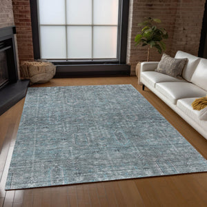 Homeroots 3' Brown And Beige Southwestern Area Rug - Stylish Washable Indoor Outdoor Design For Any Space 8' X 10' Polyester 587089