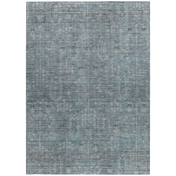 Homeroots 3' Brown And Beige Southwestern Area Rug - Stylish Washable Indoor Outdoor Design For Any Space 10' X 14' Polyester 587091