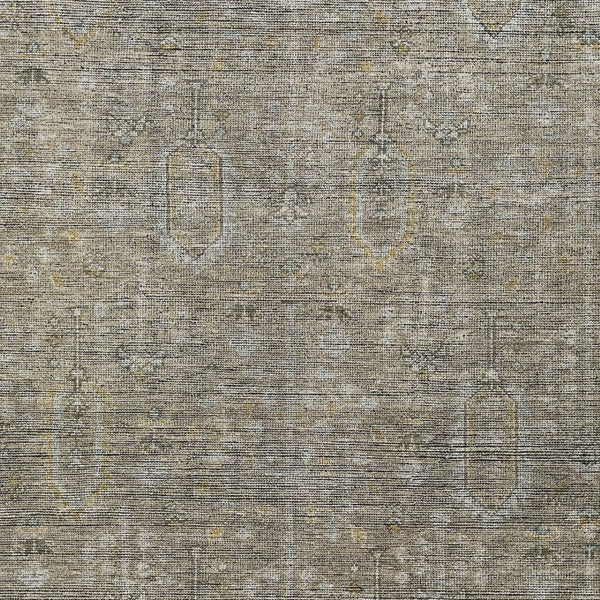 Homeroots 3' Brown And Beige Southwestern Area Rug - Stylish Washable Indoor Outdoor Design For Any Space 5' X 8' Polyester 587093