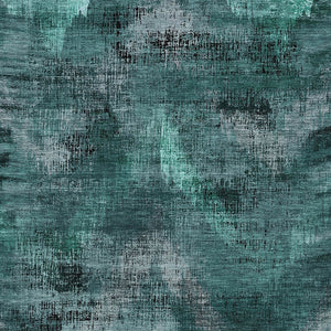 Homeroots 3' Brown Taupe And Salmon Abstract Washable Area Rug For Indoor And Outdoor Spaces, Durable Design 3' X 5' Polyester 587128