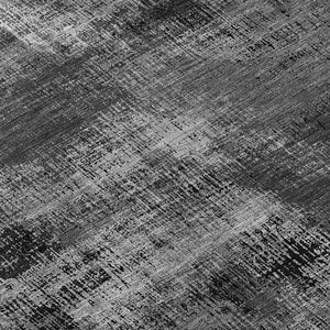 Homeroots 3' Brown Taupe And Salmon Abstract Washable Area Rug For Indoor And Outdoor Spaces, Durable Design 8' Round Polyester 587136