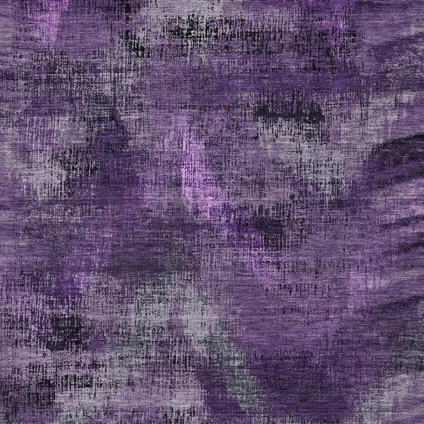 Homeroots 3' Brown Taupe And Salmon Abstract Washable Area Rug For Indoor And Outdoor Spaces, Durable Design 9' X 12' Polyester 587150