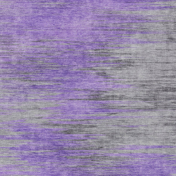 Homeroots 3' Denim Blue Abstract Washable Indoor Outdoor Area Rug - Stylish, Durable, And Easy To Maintain 9' X 12' Polyester 587174