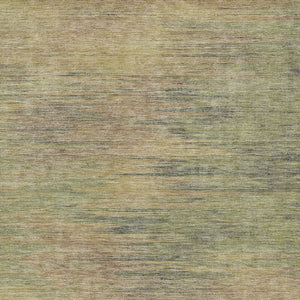 Homeroots 3' Artichoke Green Fern Abstract Washable Rug For Indoor Outdoor Spaces - Durable & Stylish Design 9' X 12' Polyester 587192