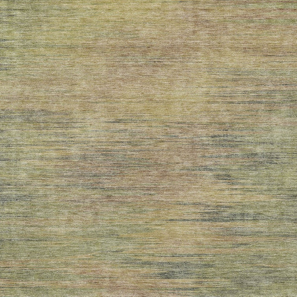 Homeroots 3' Artichoke Green Fern Abstract Washable Rug For Indoor Outdoor Spaces - Durable & Stylish Design 10' X 14' Polyester 587193