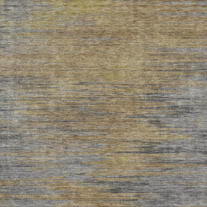 Homeroots 3' Artichoke Green Fern Abstract Washable Rug For Indoor Outdoor Spaces - Durable & Stylish Design 3' X 5' Polyester 587200