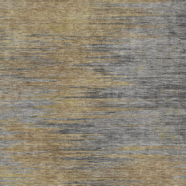 Homeroots 3' Artichoke Green Fern Abstract Washable Rug For Indoor Outdoor Spaces - Durable & Stylish Design 9' X 12' Polyester 587204