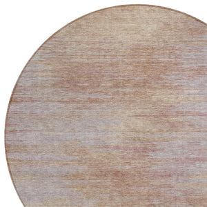 Homeroots 3' Artichoke Green Fern Abstract Washable Rug For Indoor Outdoor Spaces - Durable & Stylish Design 8' Round Polyester 587214